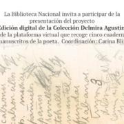 Jornada-Edición Digital de la Colección Delmira Agustini